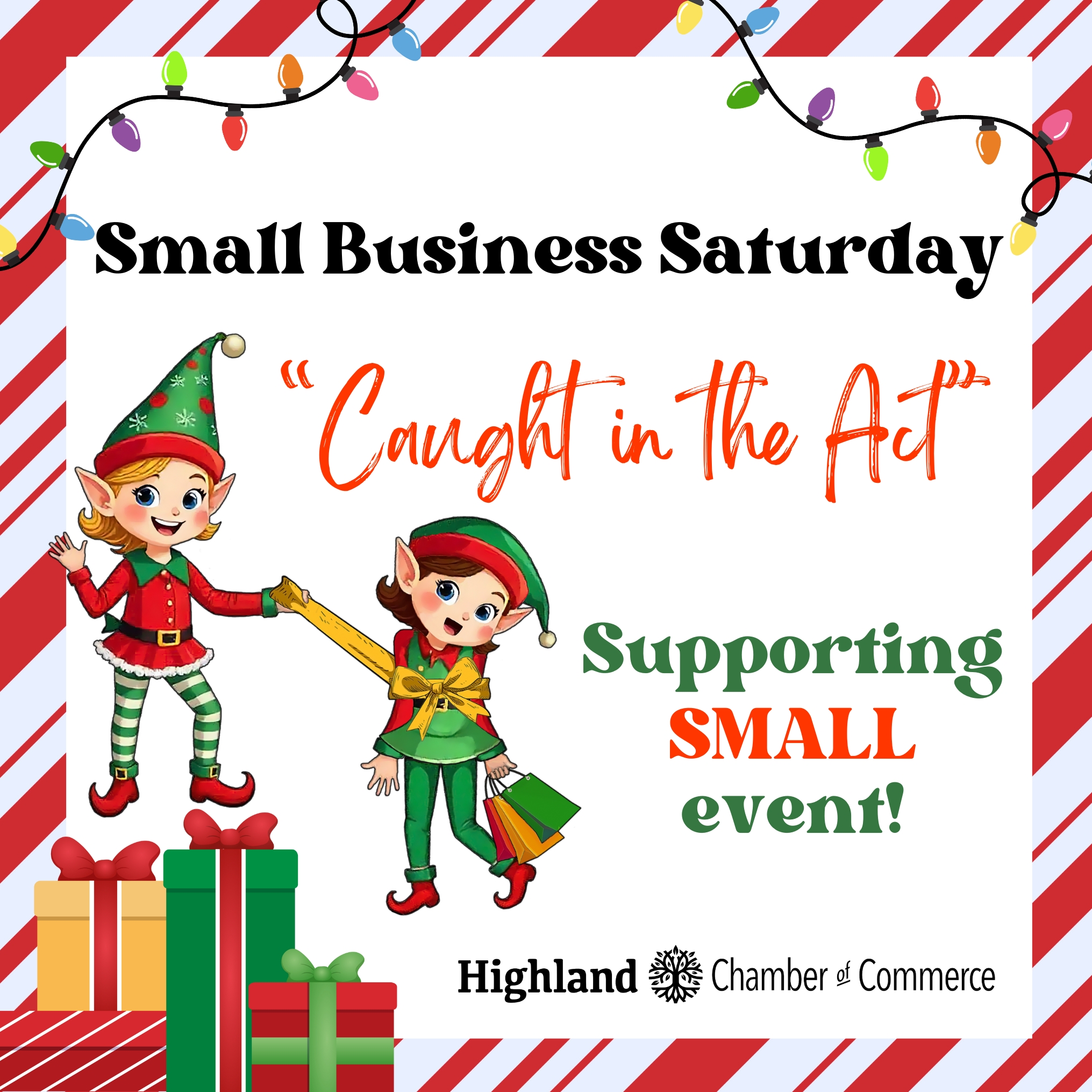 Caught in the Act - Small Business Saturday 